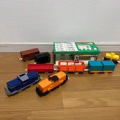 プラレール 車両セット 駅舎付き
