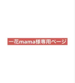 一花mama様専用ページ