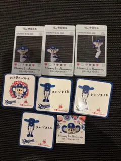 ドアラ　カード　ステッカー 8点