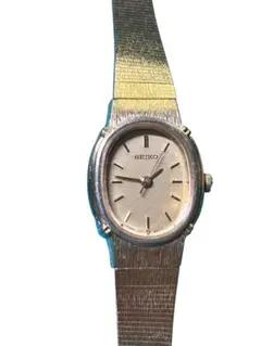 SEIKO 5P31-6070 メンズ腕時計 クォーツ ゴールド文字盤 動作品 - メルカリ