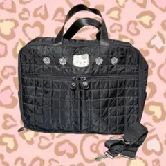 【希少】y2k 平成レトロ サンリオ ハローキティ 2way ボストンバッグ