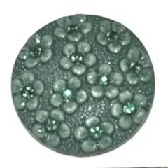 2.5センチボタン　ラインストーン付き　一個のみ。