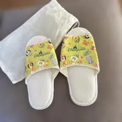 香港 ディズニーホテルスリッパ 収納袋付き 非売品
