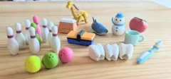 ミニチュア消しゴムおまとめセット★おもちゃ/コレクション