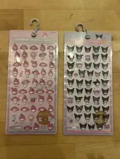 クロミ ボンボンドロップシールミニ サンリオ 立体シール 未開封