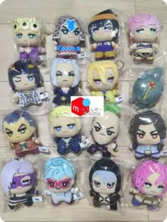 【匿名配送】ジョジョ5部 ちみっともぬい 未開封16体セット