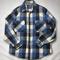Wear Guard 70s 80s ビンテージ ヘビーネル チェック シャツ Wear Guard 70s 80s ビンテージ ヘビーネル チェック シャツ - メルカリ