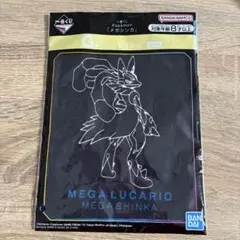一番くじ ポケモン メガルカリオ メガシンカ ハンドタオル G賞