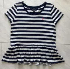 【Polo Ralph Lauren】ラルフローレン　ボーダー ペプラムTシャツのサムネイル