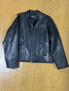 ライダースジャケット／Lサイズ／ブラック／メンズ