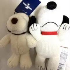 スヌーピー ぬいぐるみ　キーホルダー　2点セット