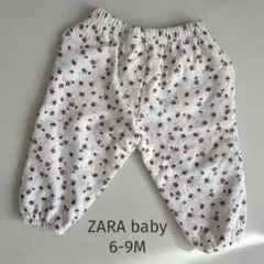 【 送料込 】ZARA baby 小花柄プリントパンツ 6-9M レギンス
