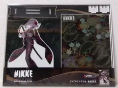 勝利の女神 NIKKE　椿牡丹文　紅蓮：ブラックシャドウ　ジオラマアクリル