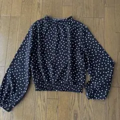 RETRO GIRL 水玉 長袖ブラウスのサムネイル