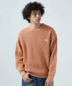 Bayflow オレンジ ニットセーター 長袖