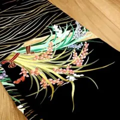 D865 黒留袖　辻ヶ花　金駒刺繍　正絹　着物　袷　極美品 D865 黒留袖 辻ヶ花 金駒刺繍 正絹 着物 袷 極美品 - メルカリ