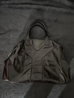 イヴサンローラン ボストンバッグ エナメル