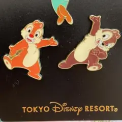 チップとデール　ピンバッジ　ディズニー