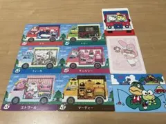amiiboカード　どうぶつの森　あつ森　サンリオ　アミーボ　コラボ