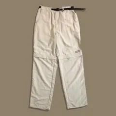 00s Y2K コロンビア デタッチャブルナイロンパンツ 2way ベージュのサムネイル