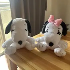 サンリオ　スヌーピー ぬいぐるみ 2体セット