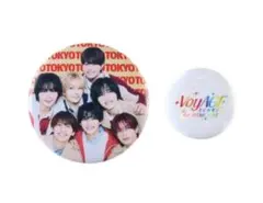 なにわ男子　東京ドーム限定　缶バッチ