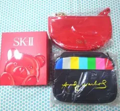 SK-II ベアジュエリートレイ ホリデーコレクション/アンディウォーホルポーチ