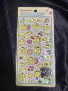 ポムポムプリン ボンボンドロップシール