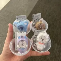 BT21 フォトフレームマスコット　RJ KOYA SHOOKY MANG