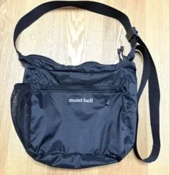 mont-bell ポケッタブル ライトショルダーS ブラック　モンベルバッグ