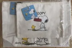 スヌーピートートバッグ、ポーチセット