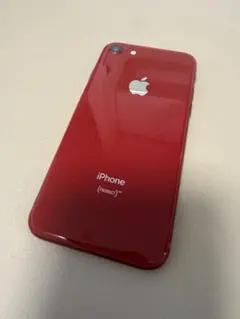 iPhone 8 レッド 本体 【美品】