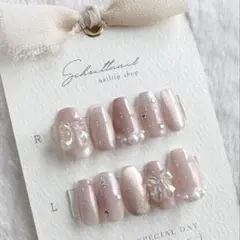 A*♡様 EVER NAIL K Tulle Pinkネイルチップ 10個セット - メルカリ