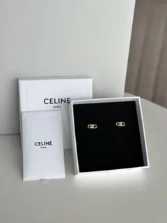 CELINE トリオンフピアス レシート付き - メルカリ