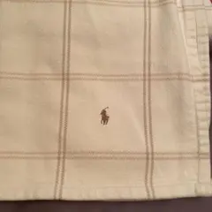 Ralph Lauren チェック柄ブランケット