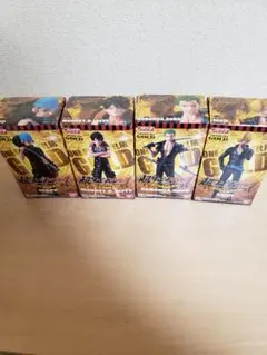ワンピース GOLD フィギュアセット 4体