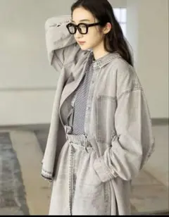 ameri vintage 2way reversible denim coat - メルカリ