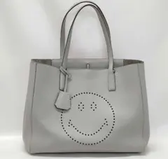 美品　ANYA HINDMARCH アニヤハンドマーチ スマイリー トートバッグ ANYA HINDMARCH アニヤハインドマーチ トートバッグ I am a