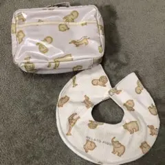 gelato pique ジェラートピケ おむつポーチ&スタイ　セット