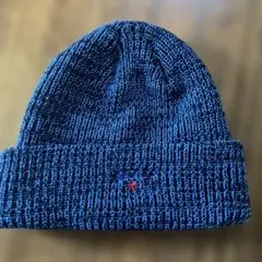 Noahネイビー ニット帽 刺繍ロゴ付きのサムネイル