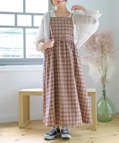 Crispチェックキャミワンピース　¥6,930のサムネイル