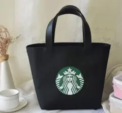 新入荷 スタバトートバッグ　ハンドバッグ　ランチバッグ