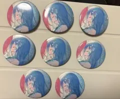 日野森雫 45b グリッター缶バッジ 8個