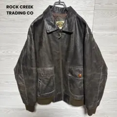 【希少デザイン】Dockers ドッカーズ レザージャケット 階級章パッチ 希少デザイン】Dockers ドッカーズ レザージャケット 階級章パッチ