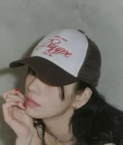 DTYYPE 刺繍ロゴメッシュキャップ