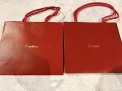 Cartier ショップ袋 2枚セットのサムネイル
