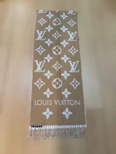LOUIS VUITTON モノグラムマフラー エセンシャルベージュ