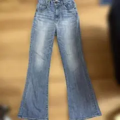 マウジー　moussyフレア デニムパンツのサムネイル