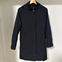 MICHEL KLEIN ダウンコート ネイビー サイズ38