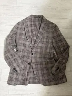 グリーンレーベルリラクシング　ジャケット　麻　ウール　春夏　46